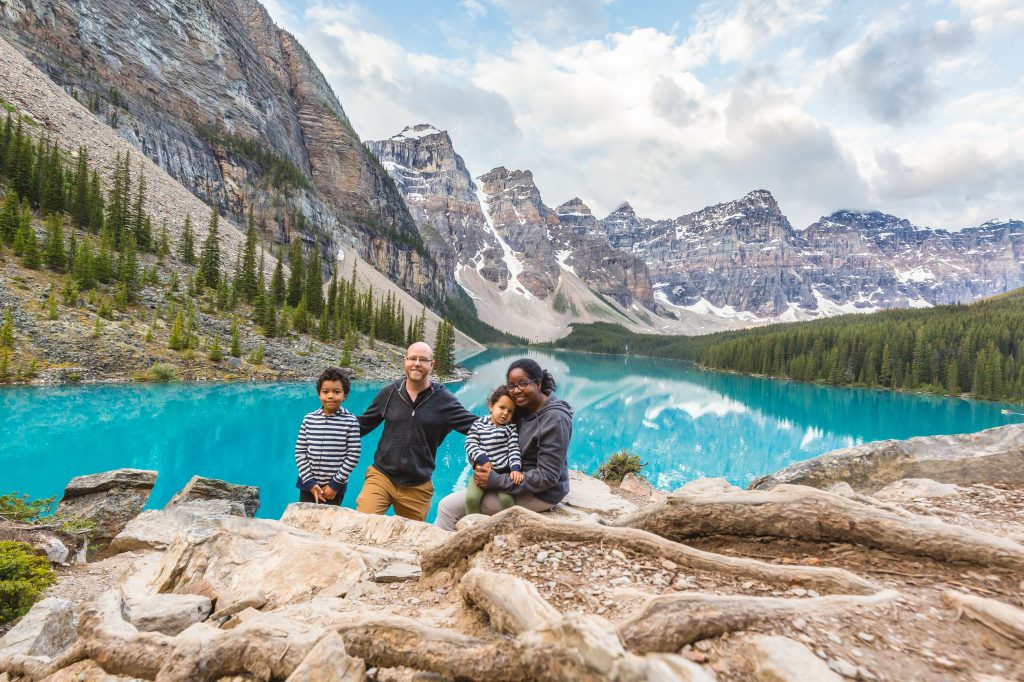 Tiana Kubik with family